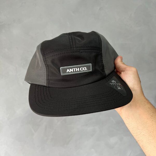 Boné Five Panel Berlim Anth (Preto/Chumbo) - Imagem 3