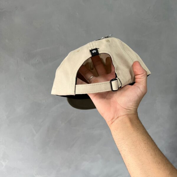 Boné Six Panel Anth (Bege/Verde Musgo) - Imagem 3