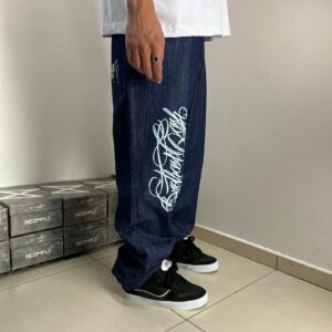 Calça Jeans Balão Brothas Cash (lettering)