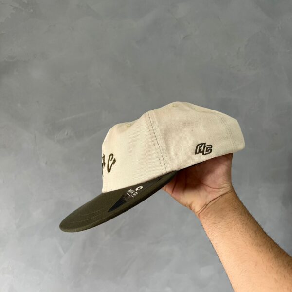 Boné Six Panel Anth (Bege/Verde Musgo) - Imagem 2