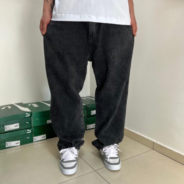 CALÇA BAGGY JEANS "STONE" BLACK - Imagem 2