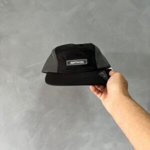 Boné Five Panel Berlim Anth (Preto/Chumbo)