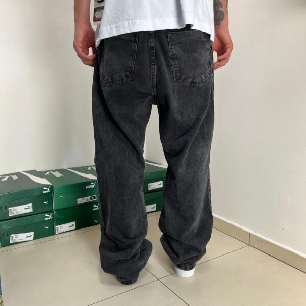 CALÇA BAGGY JEANS "STONE" BLACK - Imagem 4