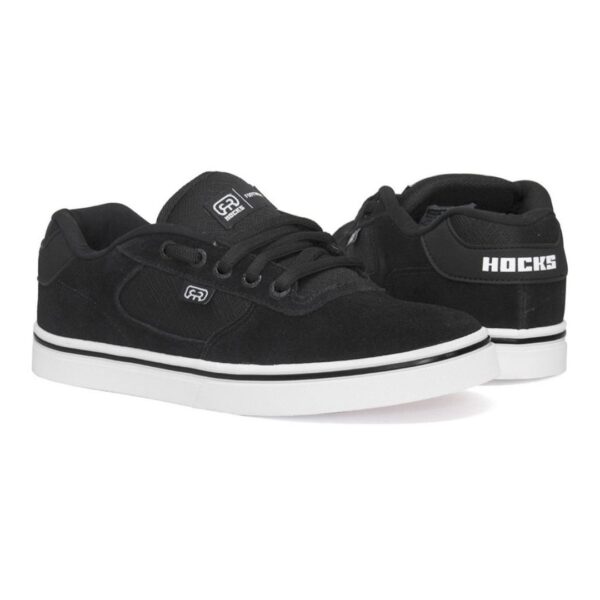 Tênis Hocks Flat Lite - Black/White - Imagem 3