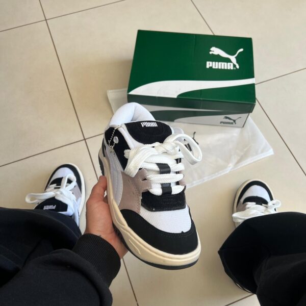 Tênis Puma 180 (Preto/Branco/Cinza) - Imagem 6