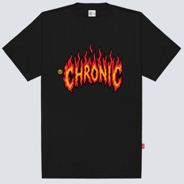 Camisa Chronic `Flames` (Preto)