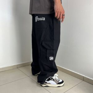 Calça Cargo Balão PX Pixain (Preto)