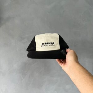 Boné Five Panel TT Anth (Preto/Creme)