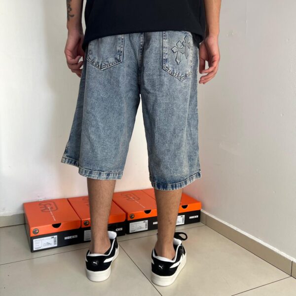 Bermuda Jeans Baggy Cruz Denim - Imagem 4