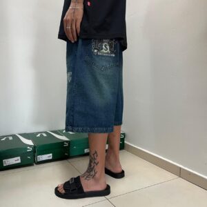 Bermuda Jeans Balão Brothas Cash Money