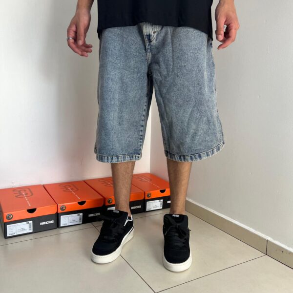 Bermuda Jeans Baggy Cruz Denim - Imagem 3